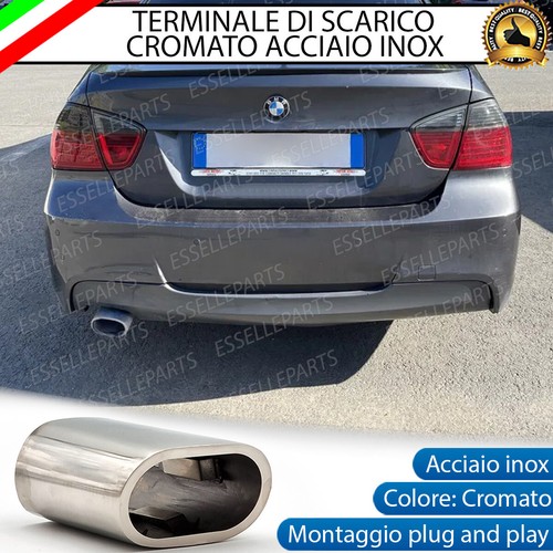 Terminale scarico cromato - terminale,