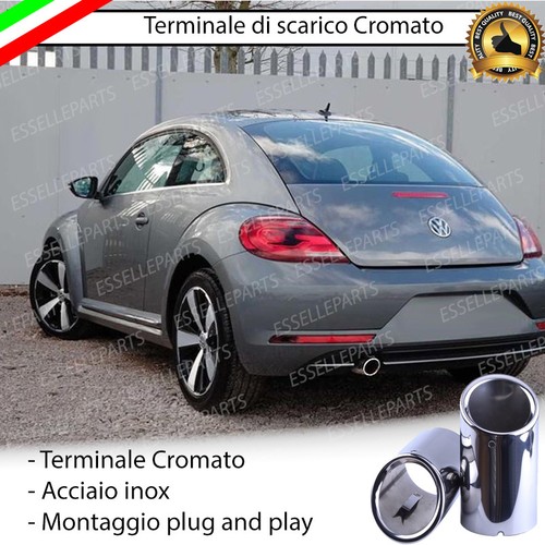 Terminale scarico cromato - terminale,