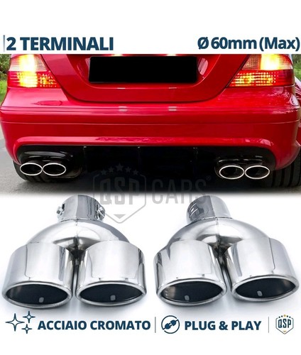Terminali scarico doppi - terminali,