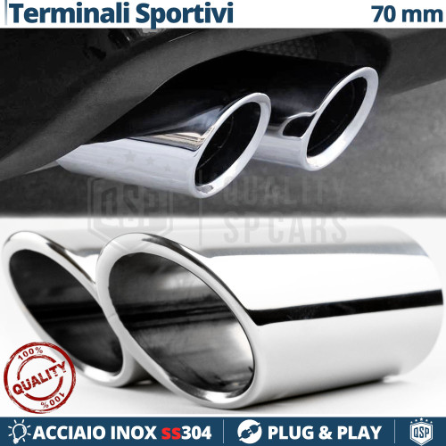 Terminali scarico per - 2x,