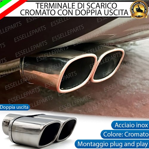 Terminale scarico doppio - di,