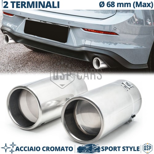 Terminali scarico tondi auto - scarico,