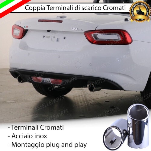 Coppia terminali scarico - di,