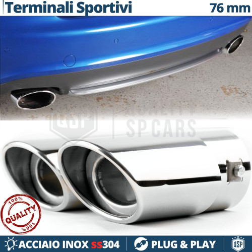 Terminali scarico ovali - terminali,