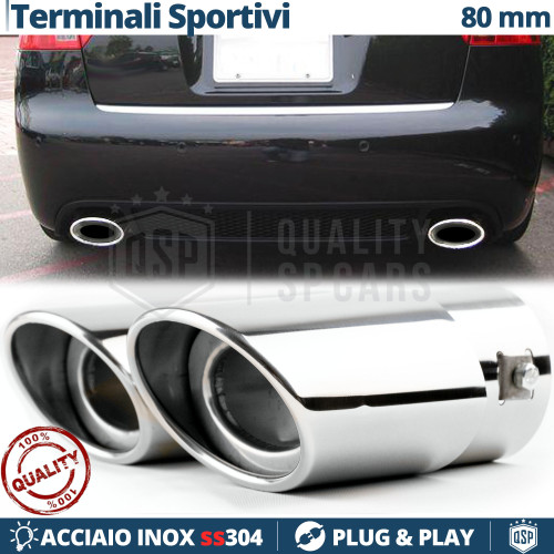 Terminali scarico ovali - di,