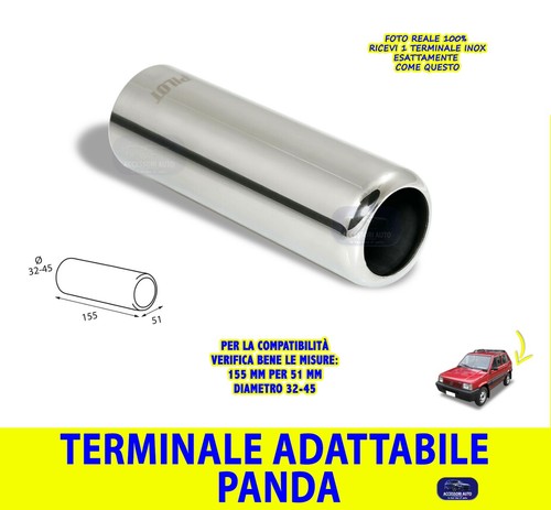 Terminale scarico per fiat - terminale,