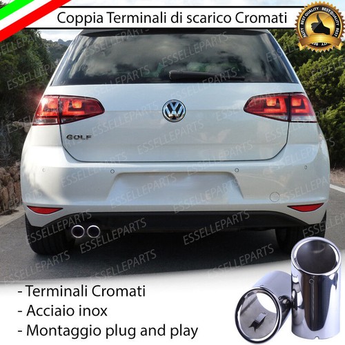 Coppia terminali scarico - di,