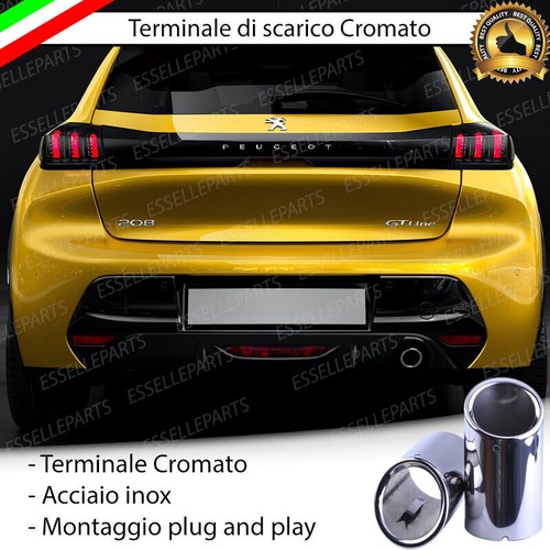 Terminale scarico cromato - scarico,