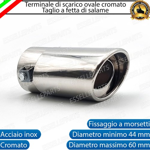 Terminale scarico ovale - di,