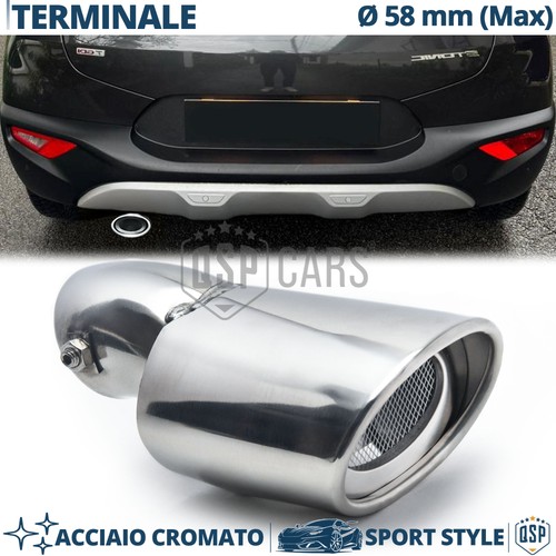 Terminale scarico ovale - terminale,