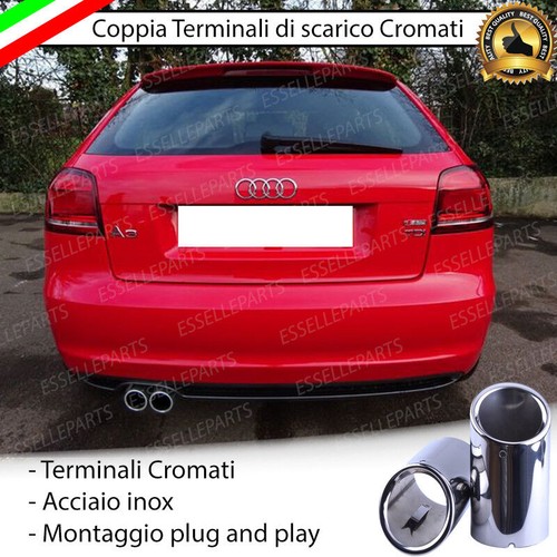 Coppia terminali scarico - di,