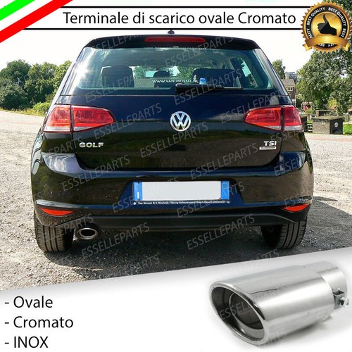 Terminale scarico cromato - terminale,