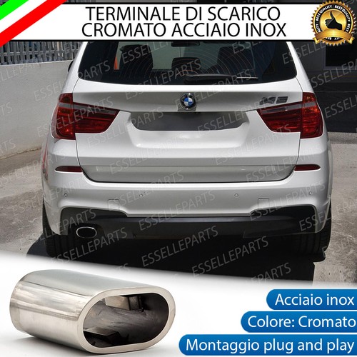 Terminale scarico cromato - terminale,