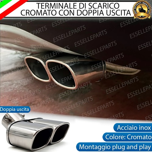 Terminale scarico doppio - scarico,