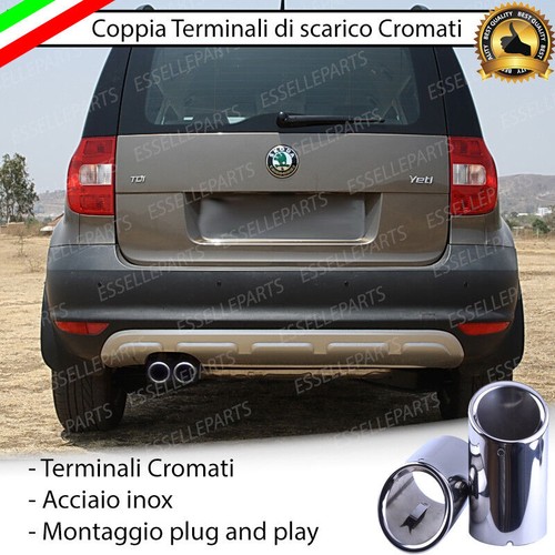 Coppia terminali scarico - coppia, di