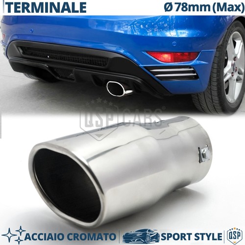 Terminale scarico ovale - terminale,