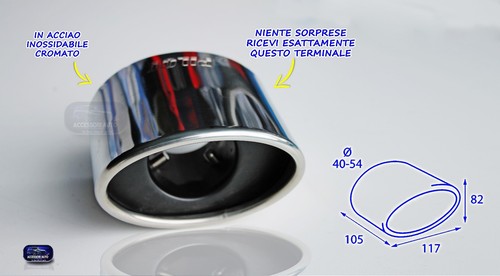 Terminale codino marmitta - terminale,