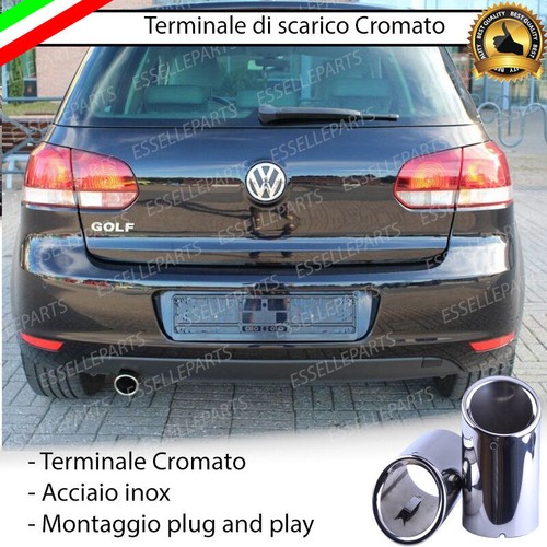 Terminale scarico cromato - scarico,