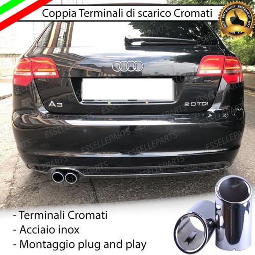 Coppia terminali scarico - terminali, di