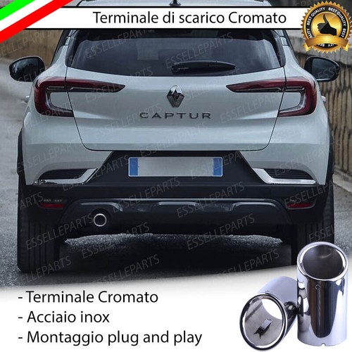 Terminale scarico cromato - terminale,